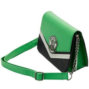 Slytherin Green and Black Shoulder Bag